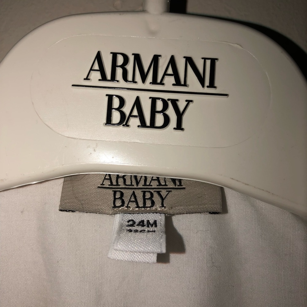 Baby Armani Dress Shirt